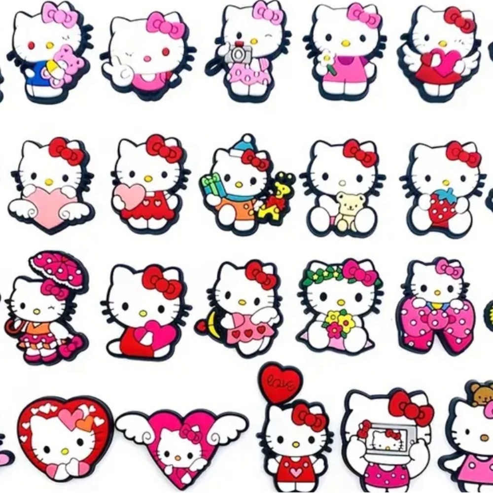 20 pcs hello kitty charms